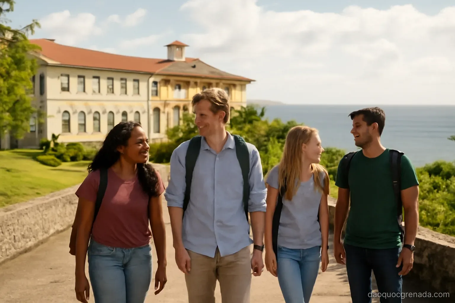 Đời sống sinh viên trên đảo Grenada
